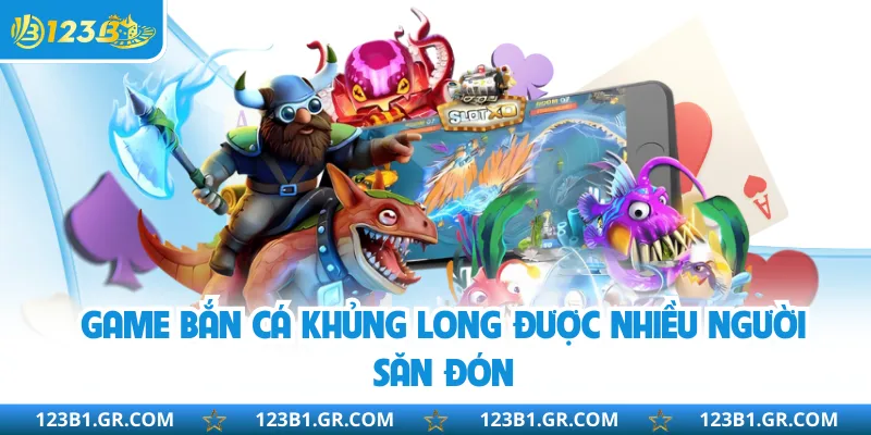 Game bắn cá khủng long được nhiều người săn đón