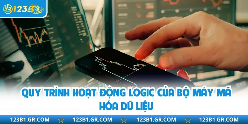 Quy trình hoạt động logic của bộ máy mã hóa dữ liệu